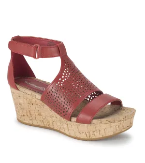 BareTraps RAISIE Women's Sandals & Flip Flops Red Size 7.5 M (BT29802)