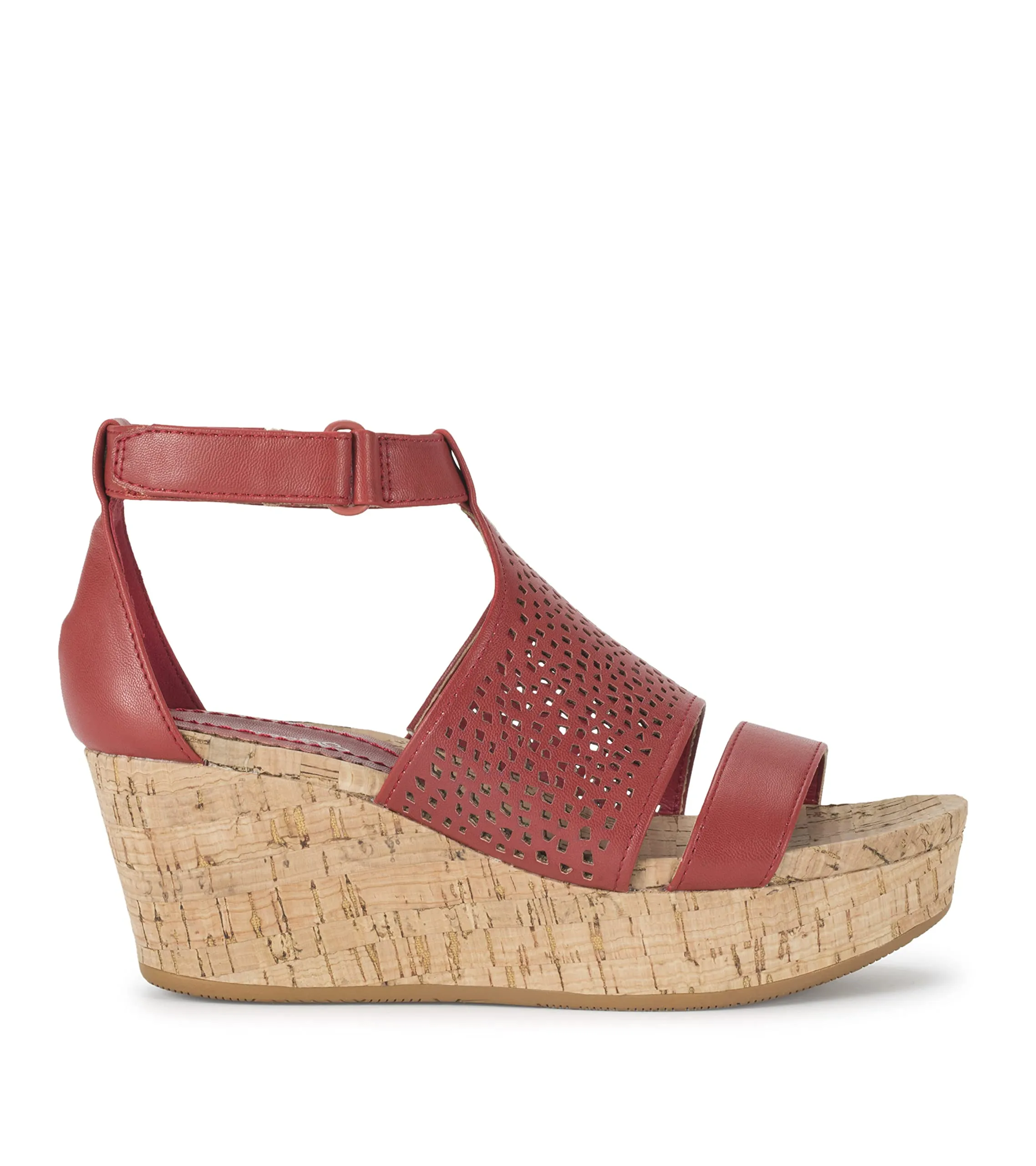 BareTraps RAISIE Women's Sandals & Flip Flops Red Size 7.5 M (BT29802)