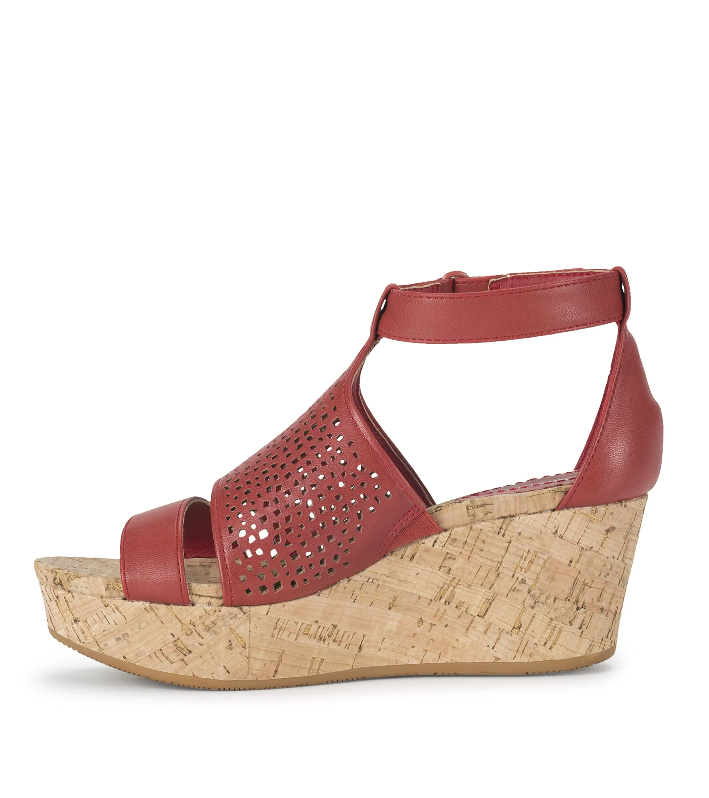 BareTraps RAISIE Women's Sandals & Flip Flops Red Size 7.5 M (BT29802)