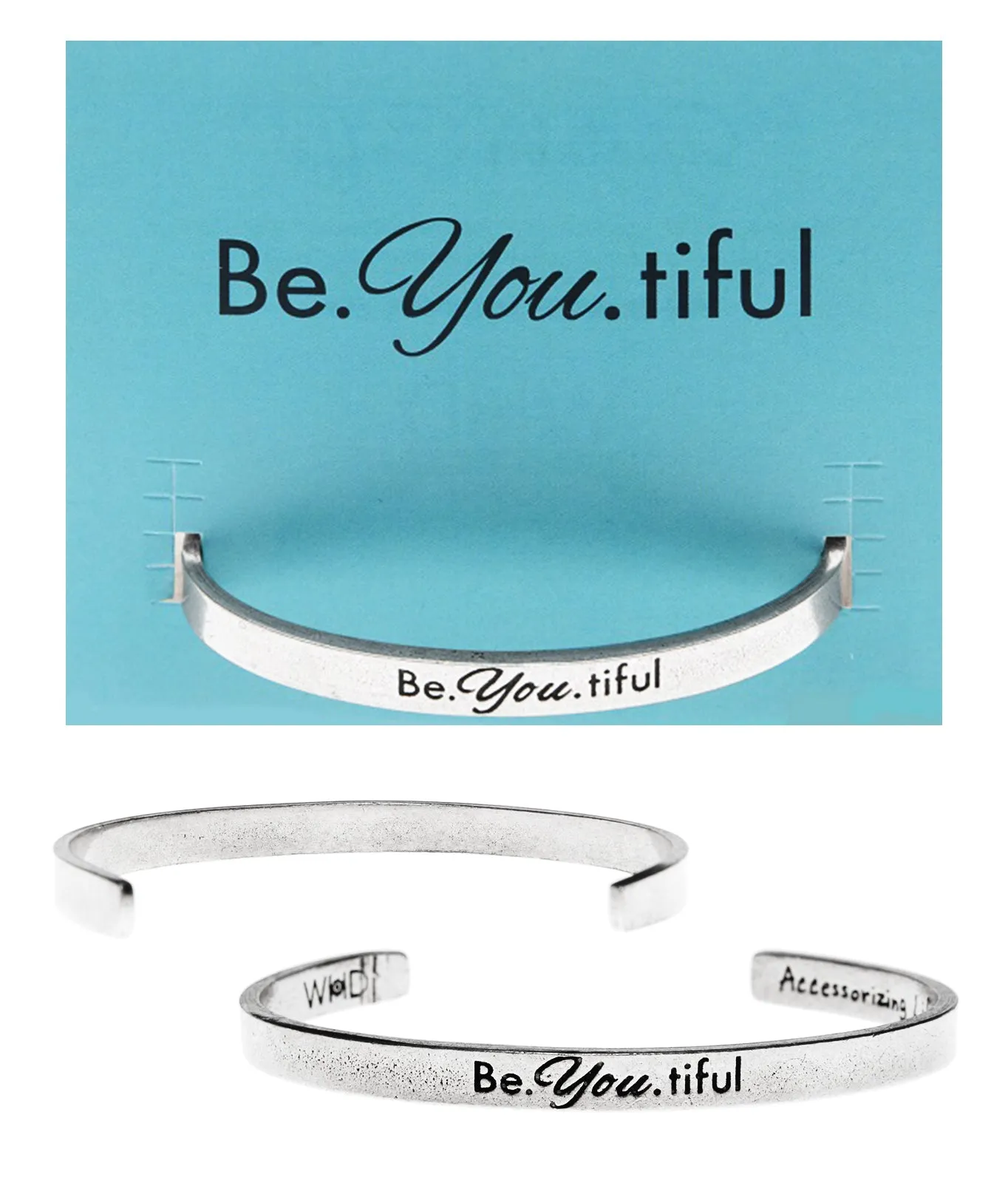 Be You tiful Quotable Cuff Bracelet