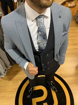 Beardsley - Navy 3 Piece Suit