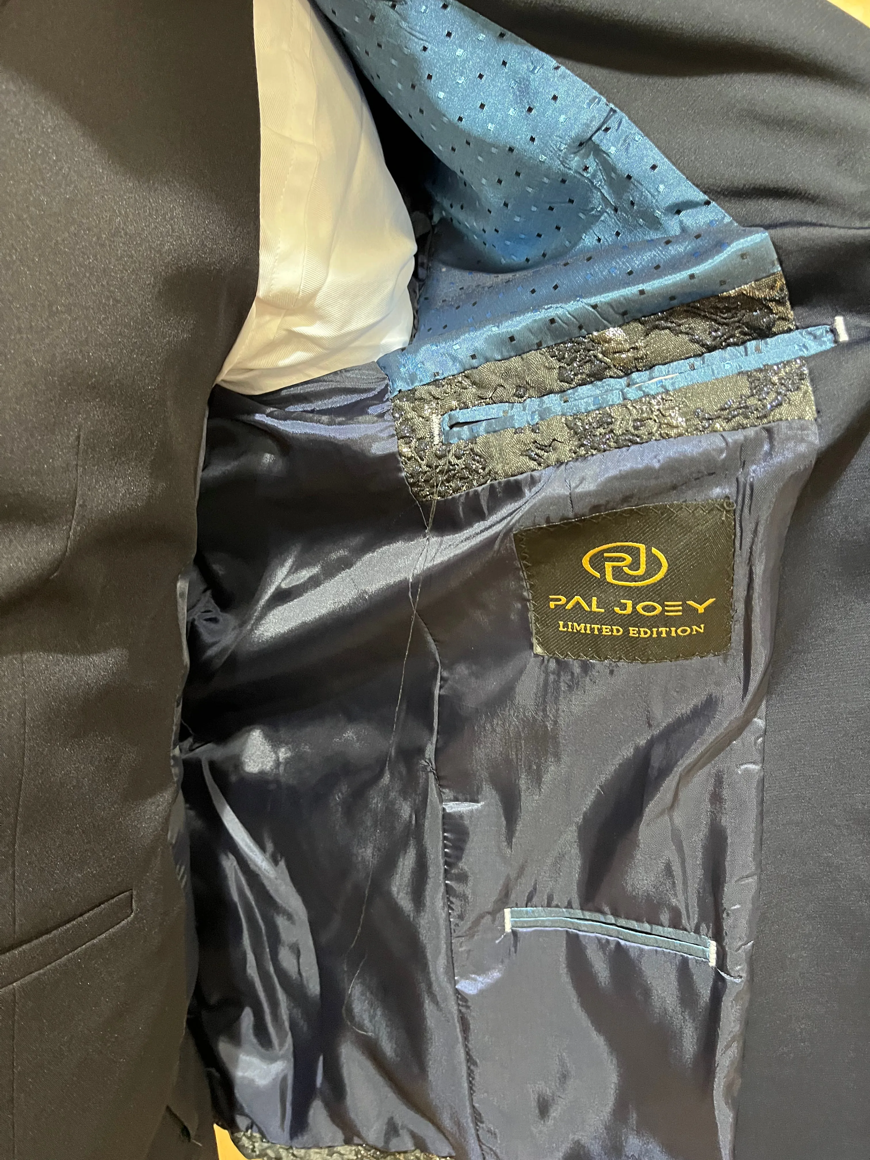 Belluno - Grey/Silver/Blue 3 Piece Suit no