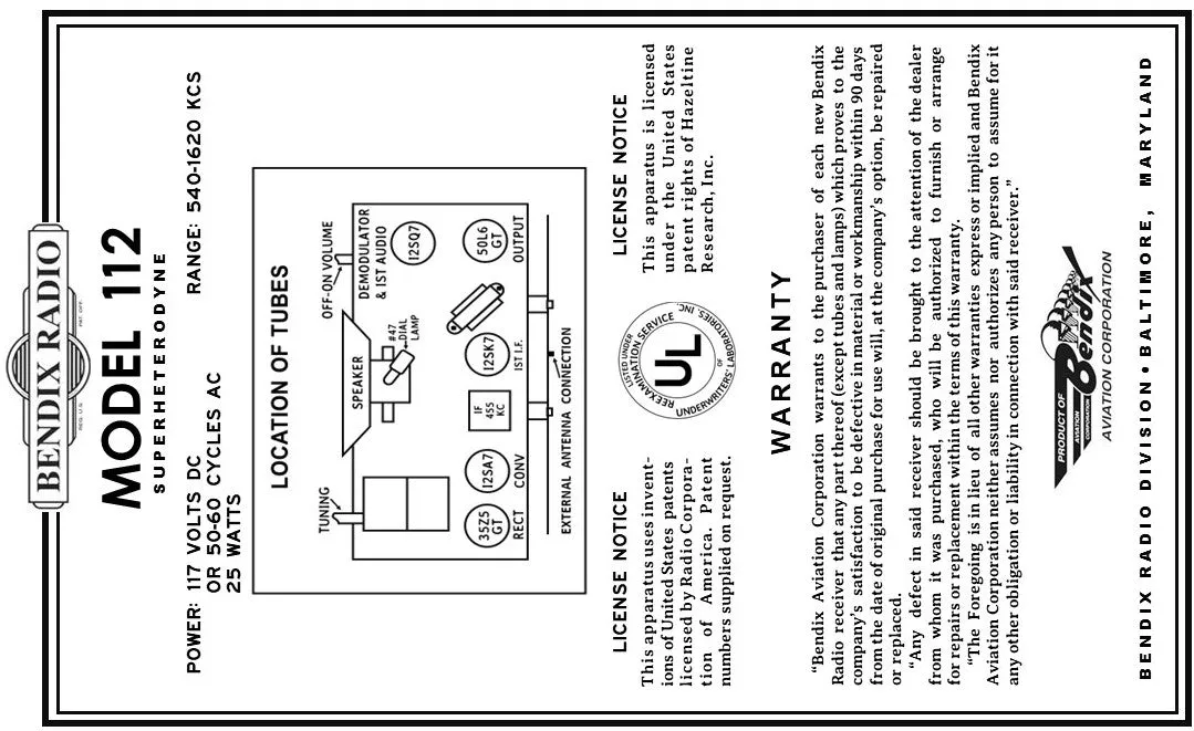 BENDIX-112
