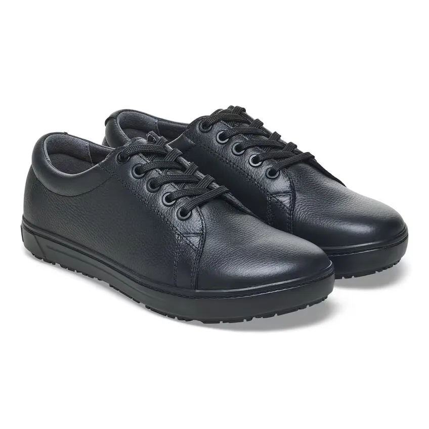 Birkenstock Unisex QO500 Slip Resistant Lace-up Sneaker - Black