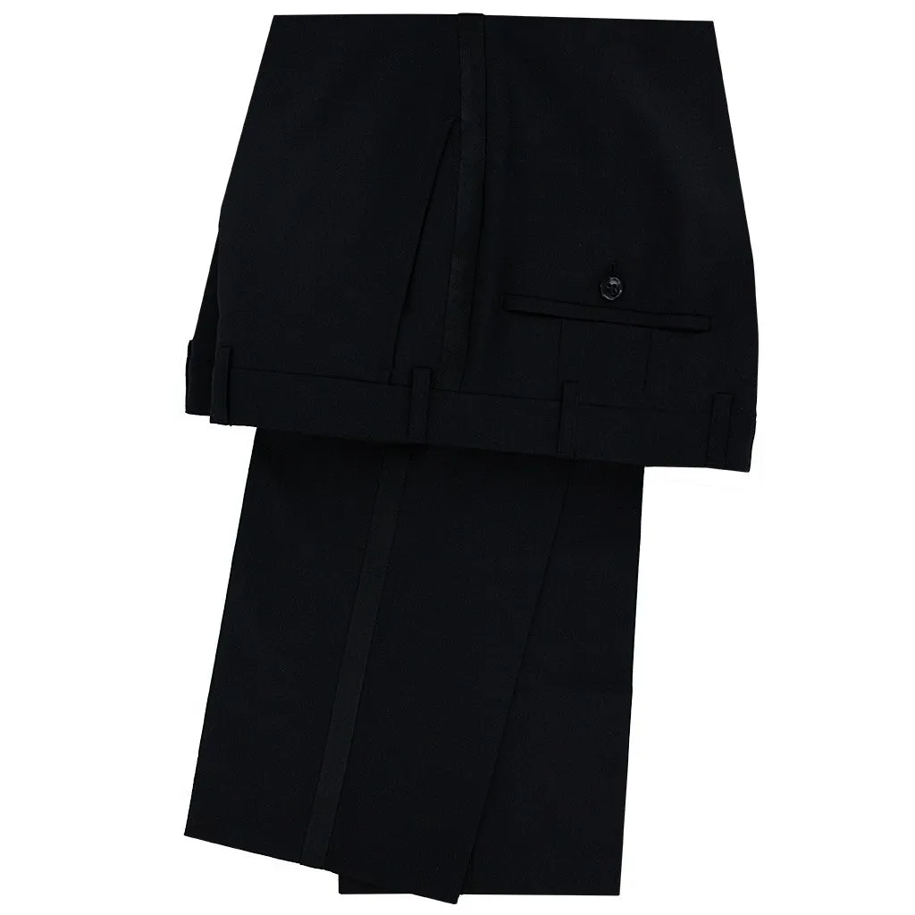 Black Dinner Trousers Long Length