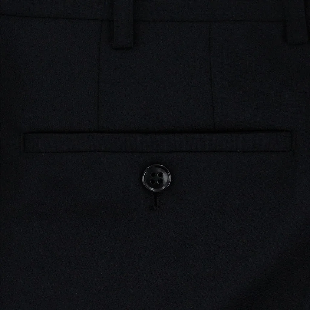 Black Dinner Trousers Long Length