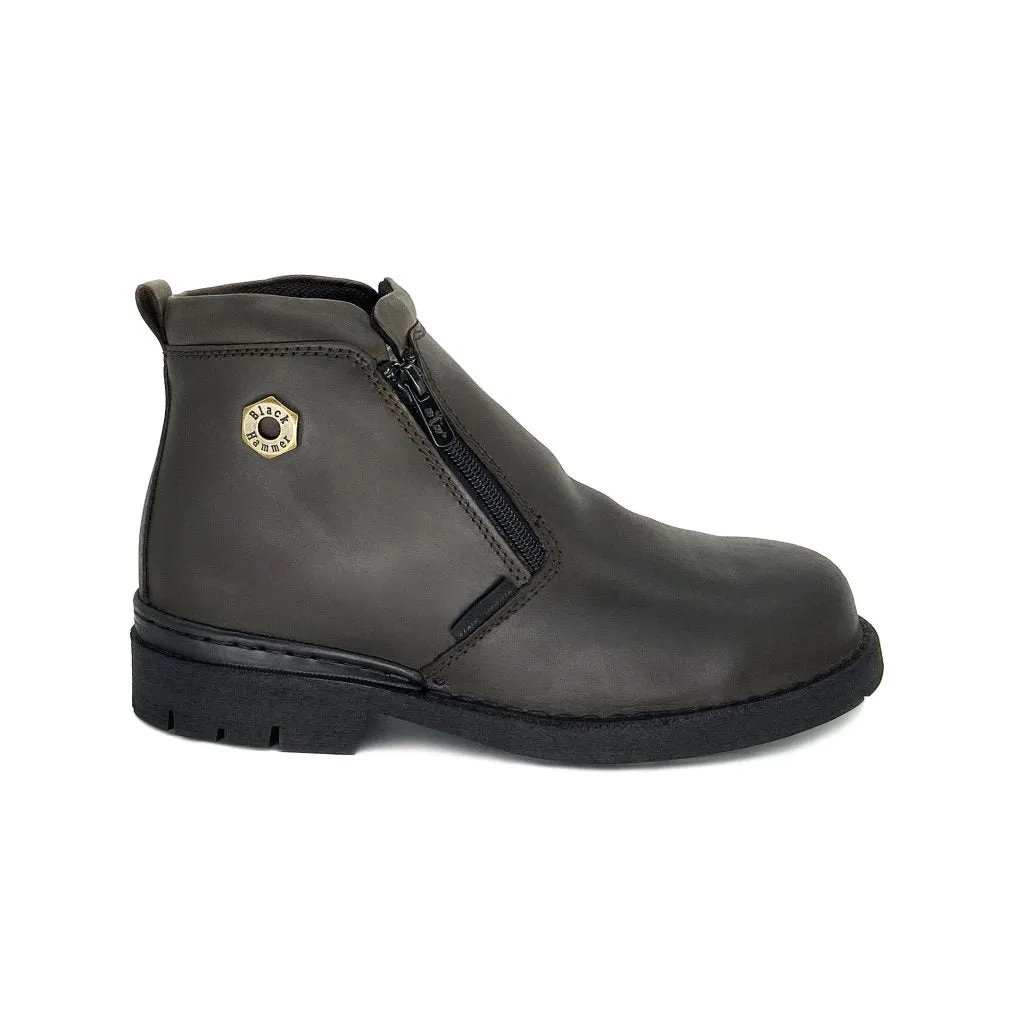 Black Hammer 4000 Series Mid Cut Safety Shoes BH4663 (SIRIM APPROVED)