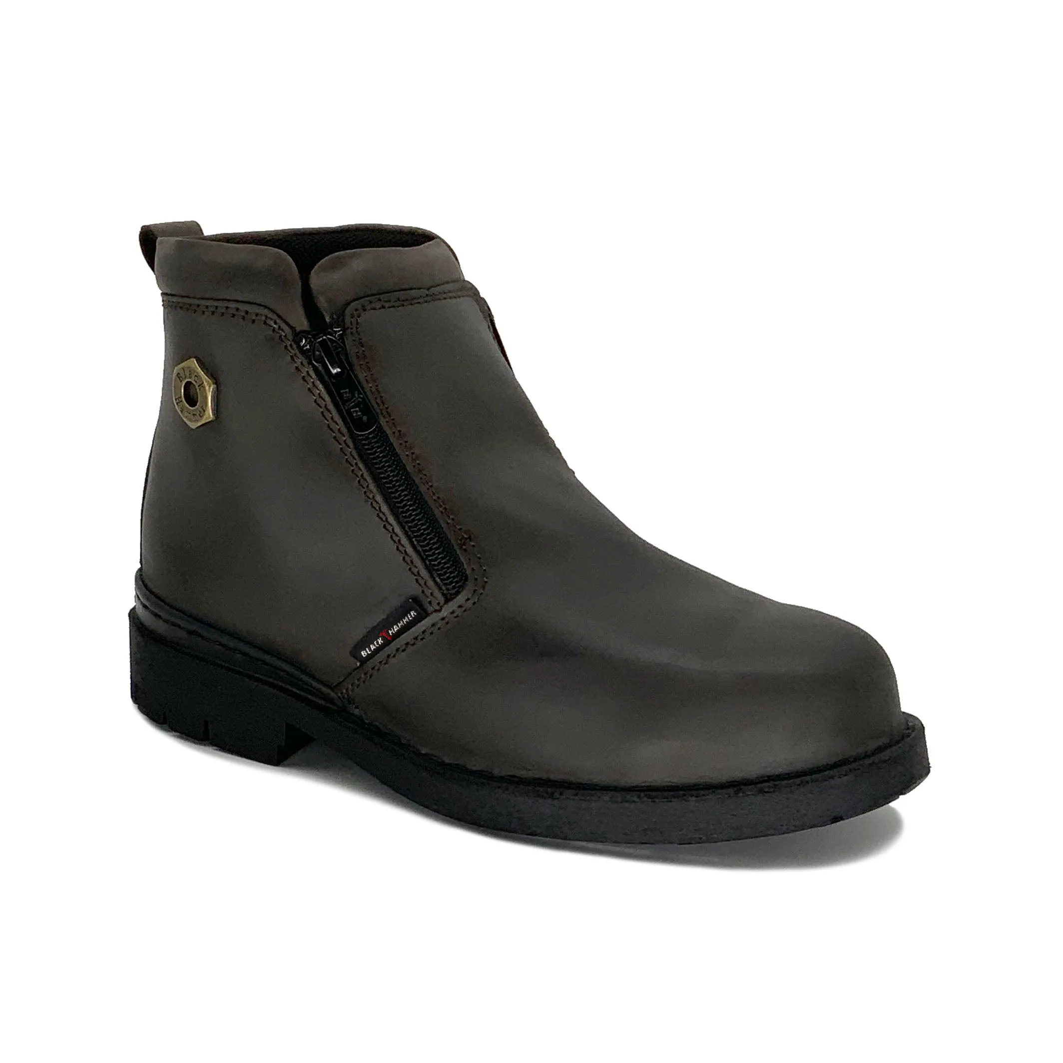 Black Hammer 4000 Series Mid Cut Safety Shoes BH4663 (SIRIM APPROVED)