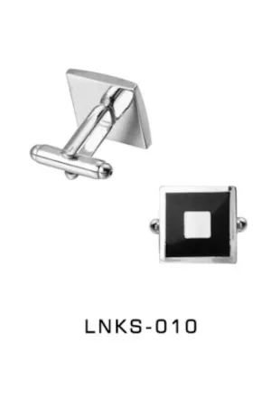 Black Square Cufflinks