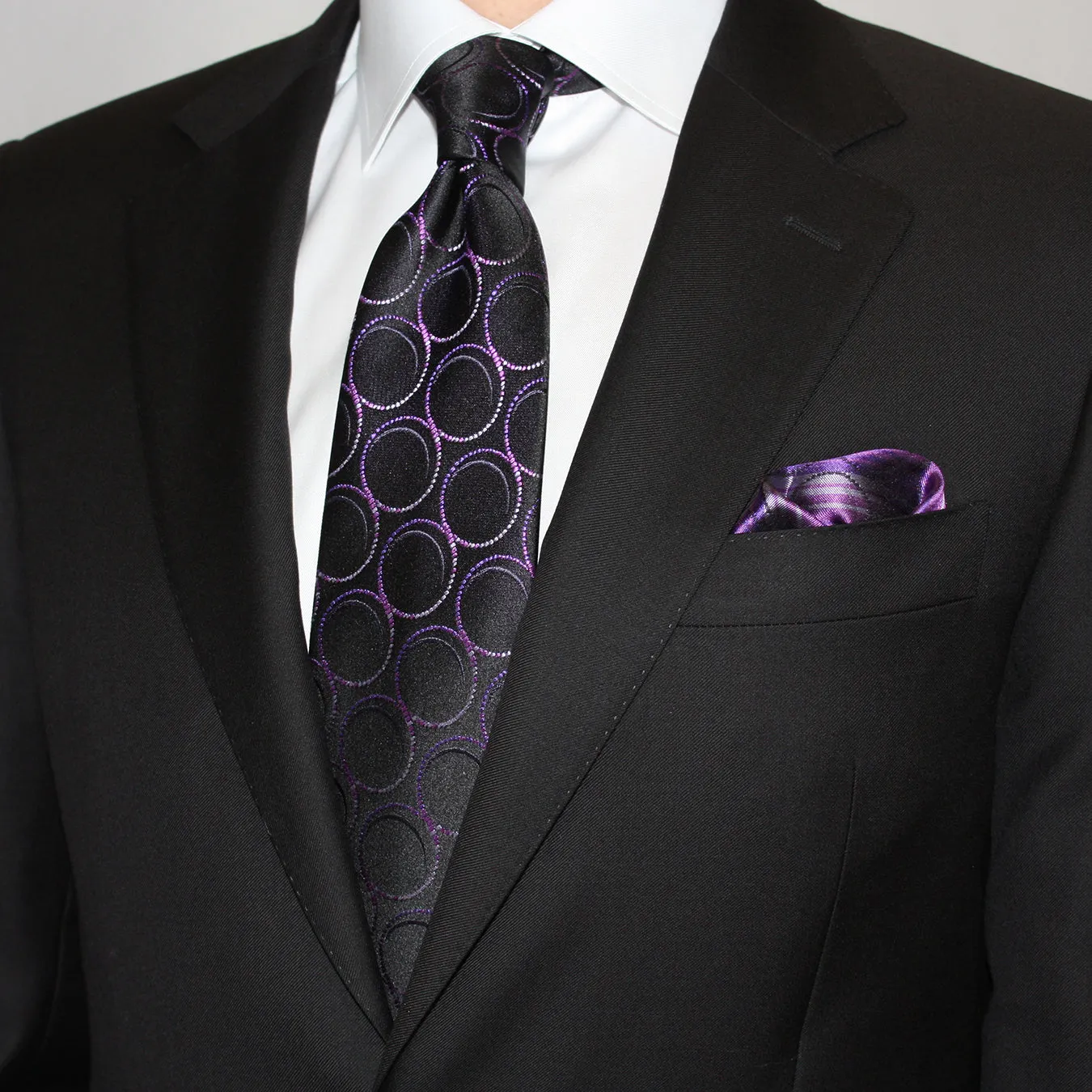 Black Wool Suit