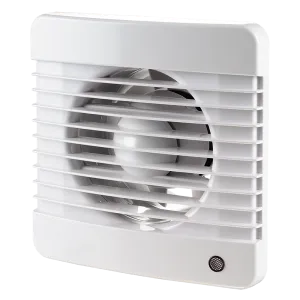 Blauberg SILENT-FLO-100-H Ultra-Quiet Bathroom Extractor Fan with Humidity White - 4" 100mm