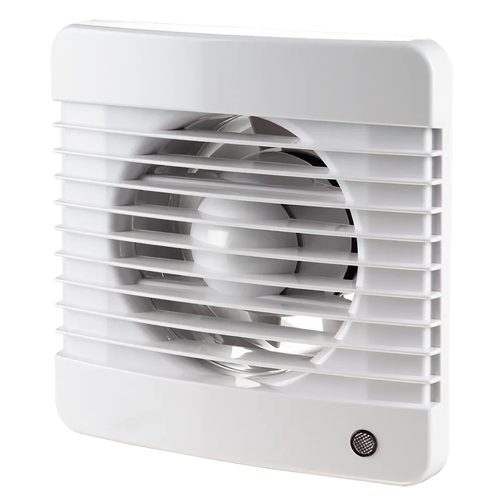Blauberg SILENT-FLO-100-H Ultra-Quiet Bathroom Extractor Fan with Humidity White - 4" 100mm