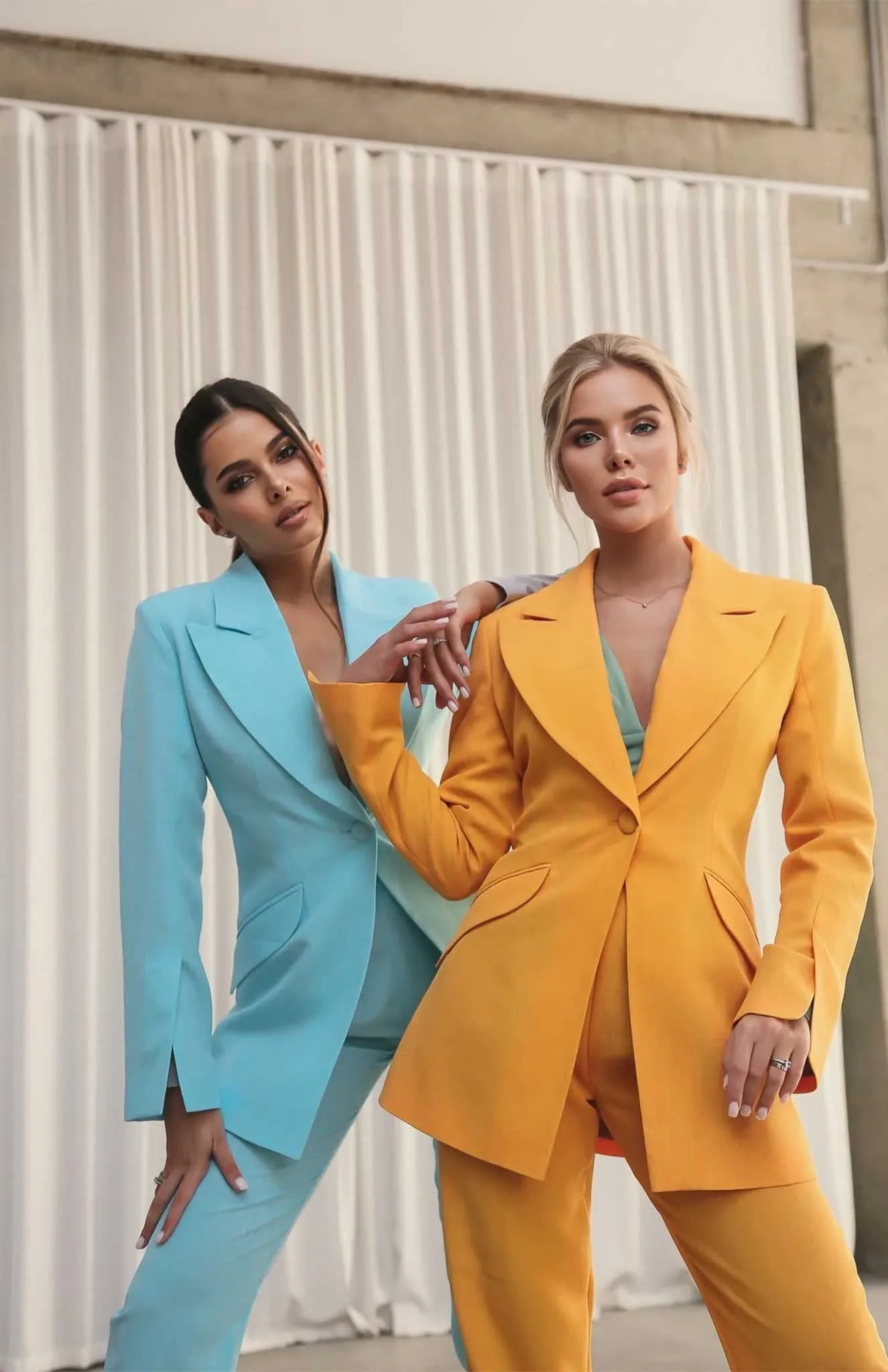 Blooming Blue | Blue Blazer Sets