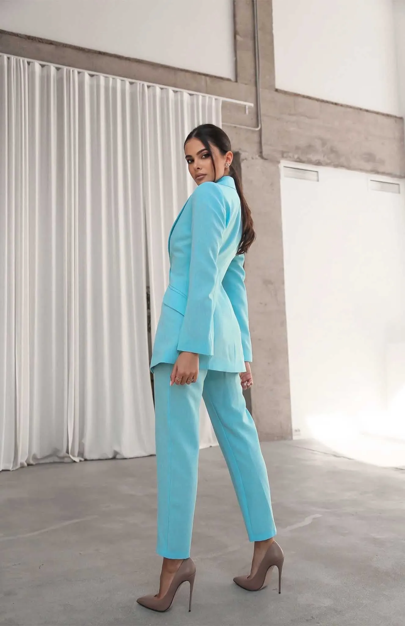 Blooming Blue | Blue Blazer Sets