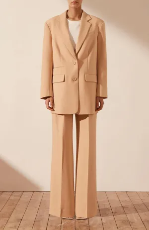 Bougie Beige | Beige Blazer Sets