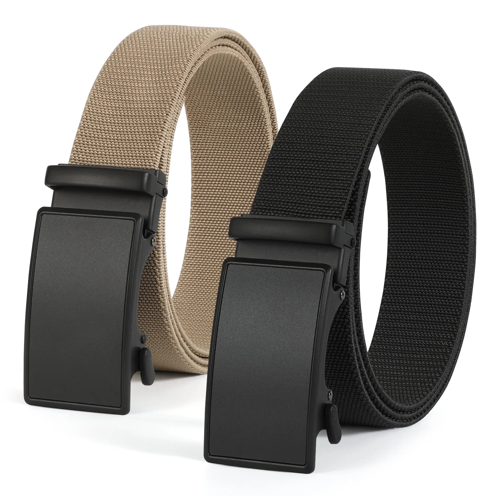 Braided Elastic Belt  Woven Canvas Stretch Belts for Men