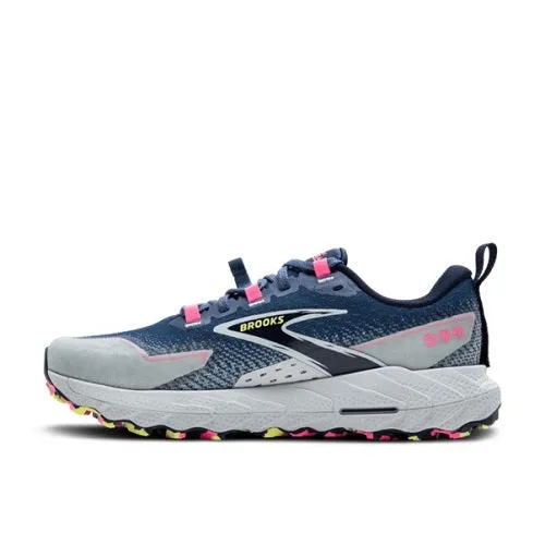 Brooks Womens Cascadia 18 Oceana/Pearl Blue/Pink