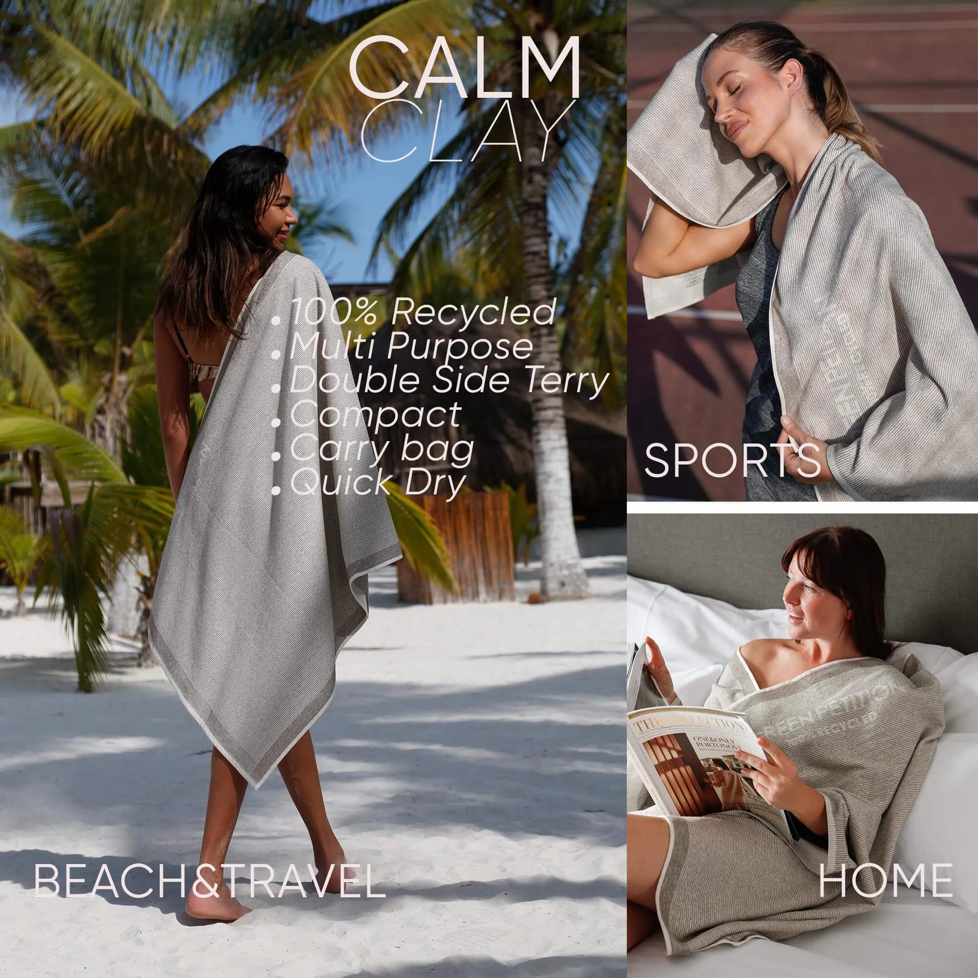 Calm Clay Towel