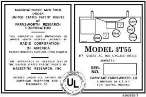 CAPEHART-FARNSWORTH-3T55