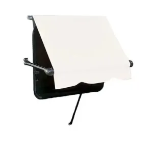 Carefree Roll Out Window Awning 4Ft for Sl Hardware White