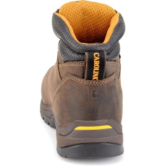 Carolina Men's Bruno Lo 6" Composite Toe Waterproof Insulated Work Boot -Brown- CA5521