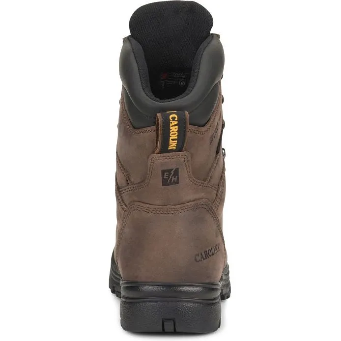Carolina Men's Surveyor 8" Steel Toe Waterproof Slip Resist Work Boot -Brown- CA3534