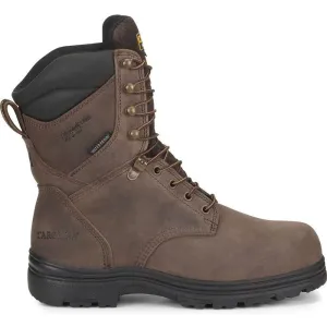 Carolina Men's Surveyor 8" Steel Toe Waterproof Slip Resist Work Boot -Brown- CA3534