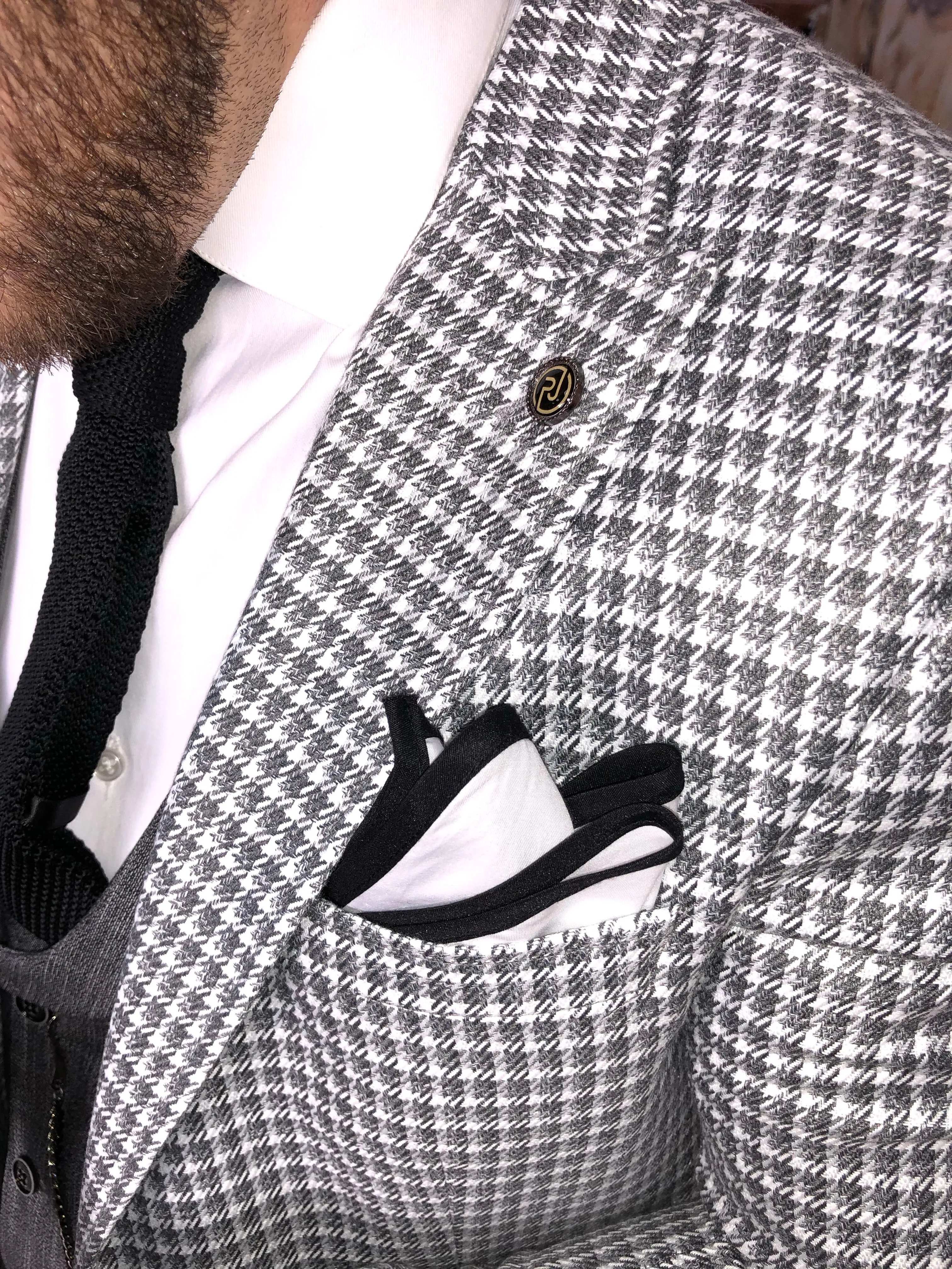 Carson - Light Grey 3 Piece Suit