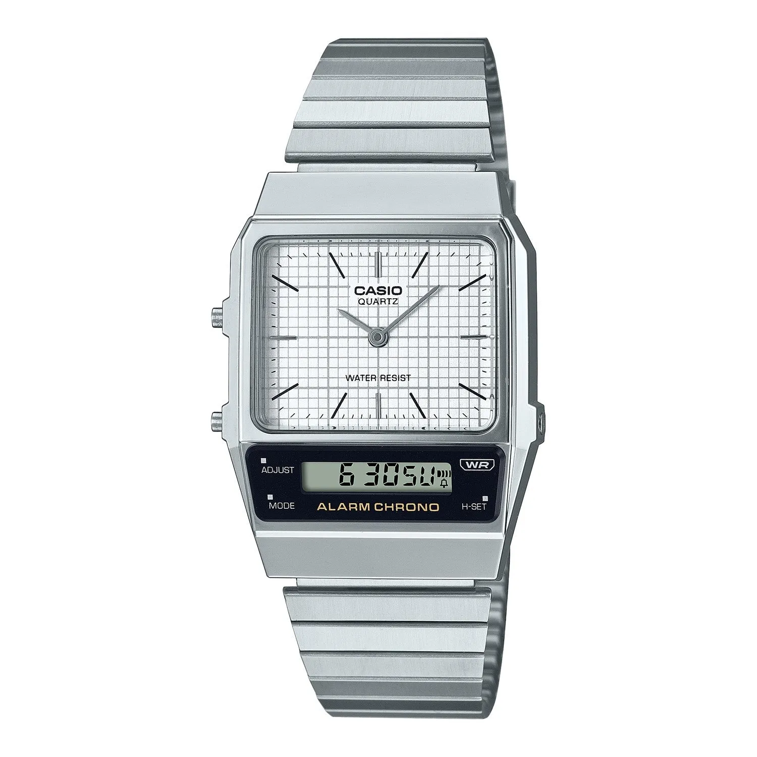 Casio Vintage Silver Watch AQ800E-7A