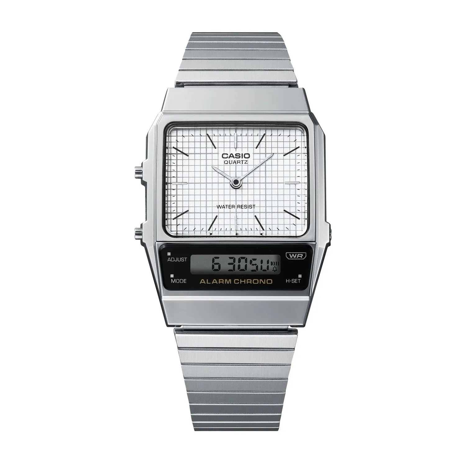Casio Vintage Silver Watch AQ800E-7A