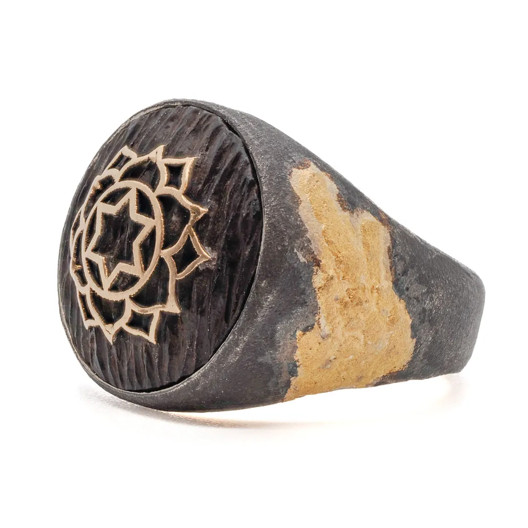 CHAKRA SIGNET RING