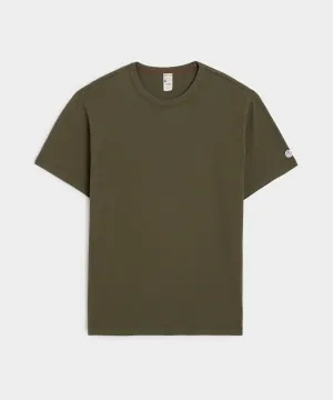 Champion Jersey Tee in Dark Moss