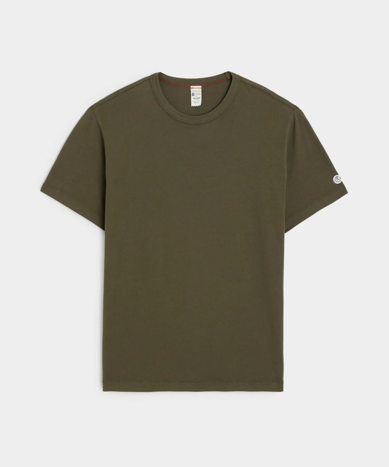 Champion Jersey Tee in Dark Moss