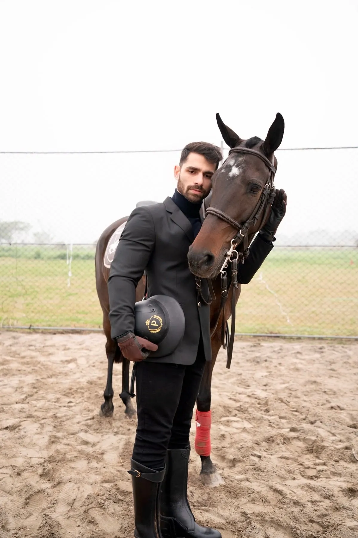 Charcoal Black - Equestrian Blazer
