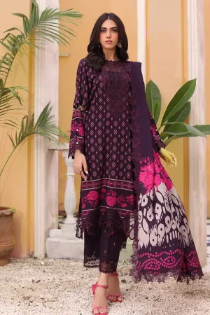 CHARIZMA | Embroidered Linen Shawl '24 | SHW4-01