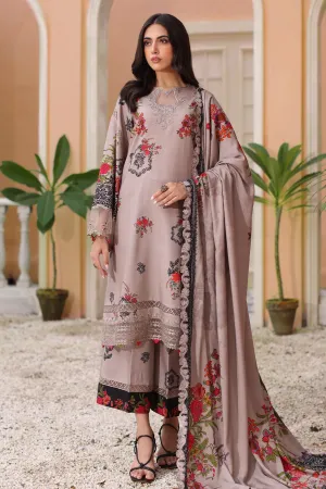 CHARIZMA | Embroidered Linen Shawl '24 | SHW4-02