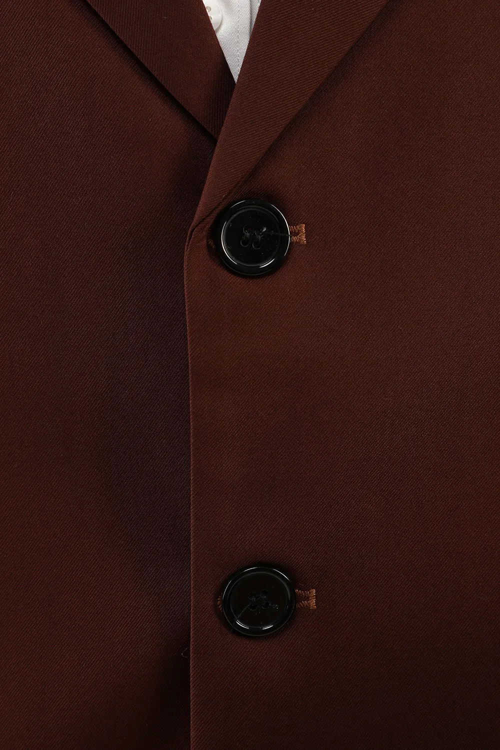 Classic 2-Piece Notched Lapel Brown Men's Prom Suit