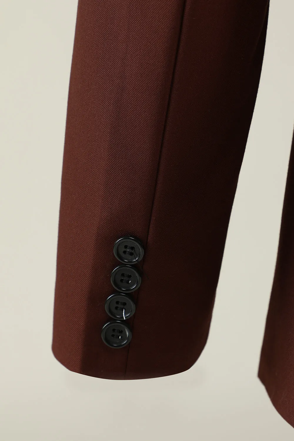 Classic 2-Piece Notched Lapel Brown Men's Prom Suit