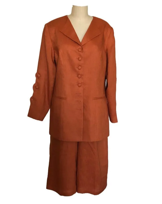 Classic Linen Jacket   Shorts Set Style #1901JK (White)