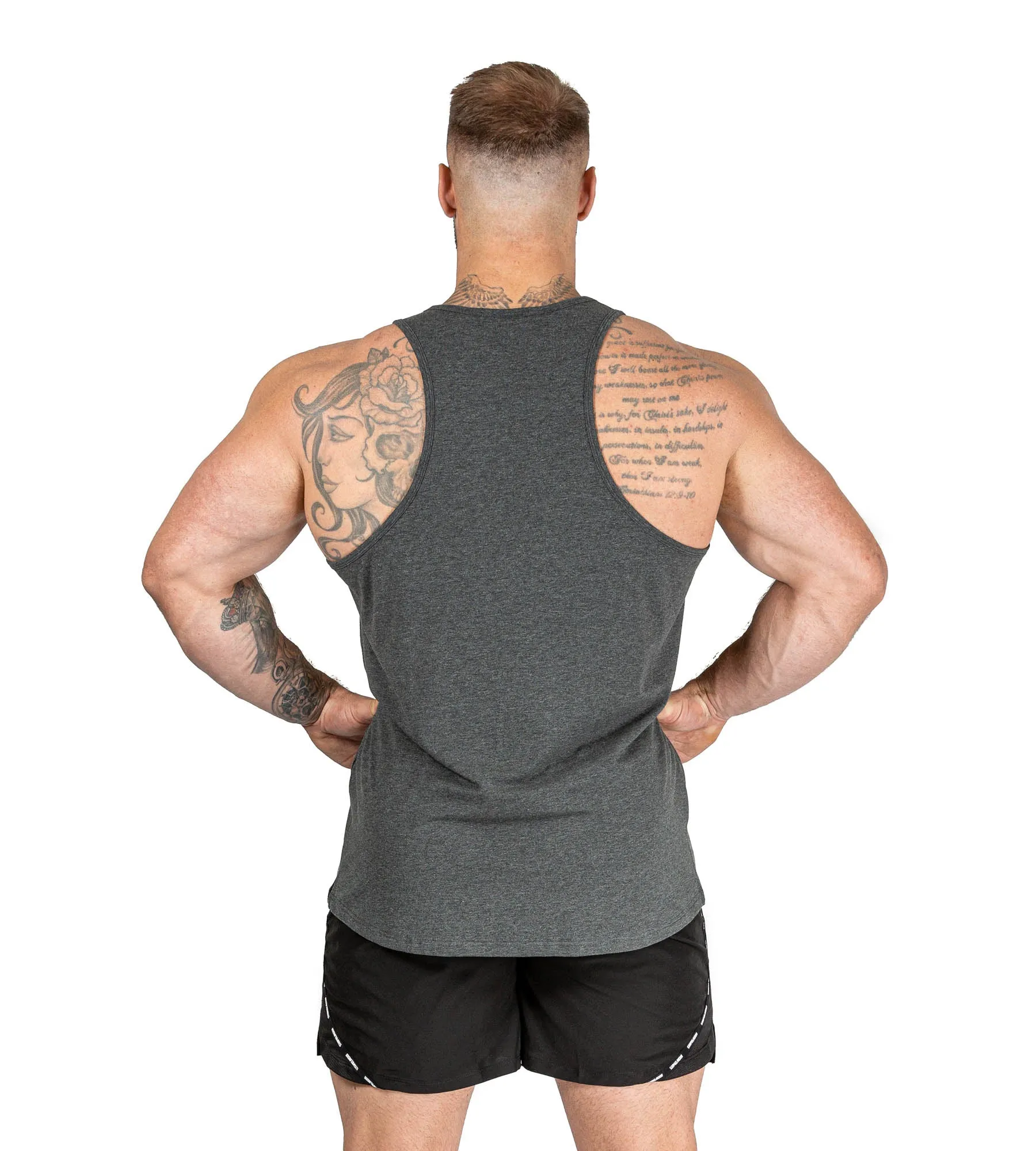 Classic Muscle Singlet - Charcoal