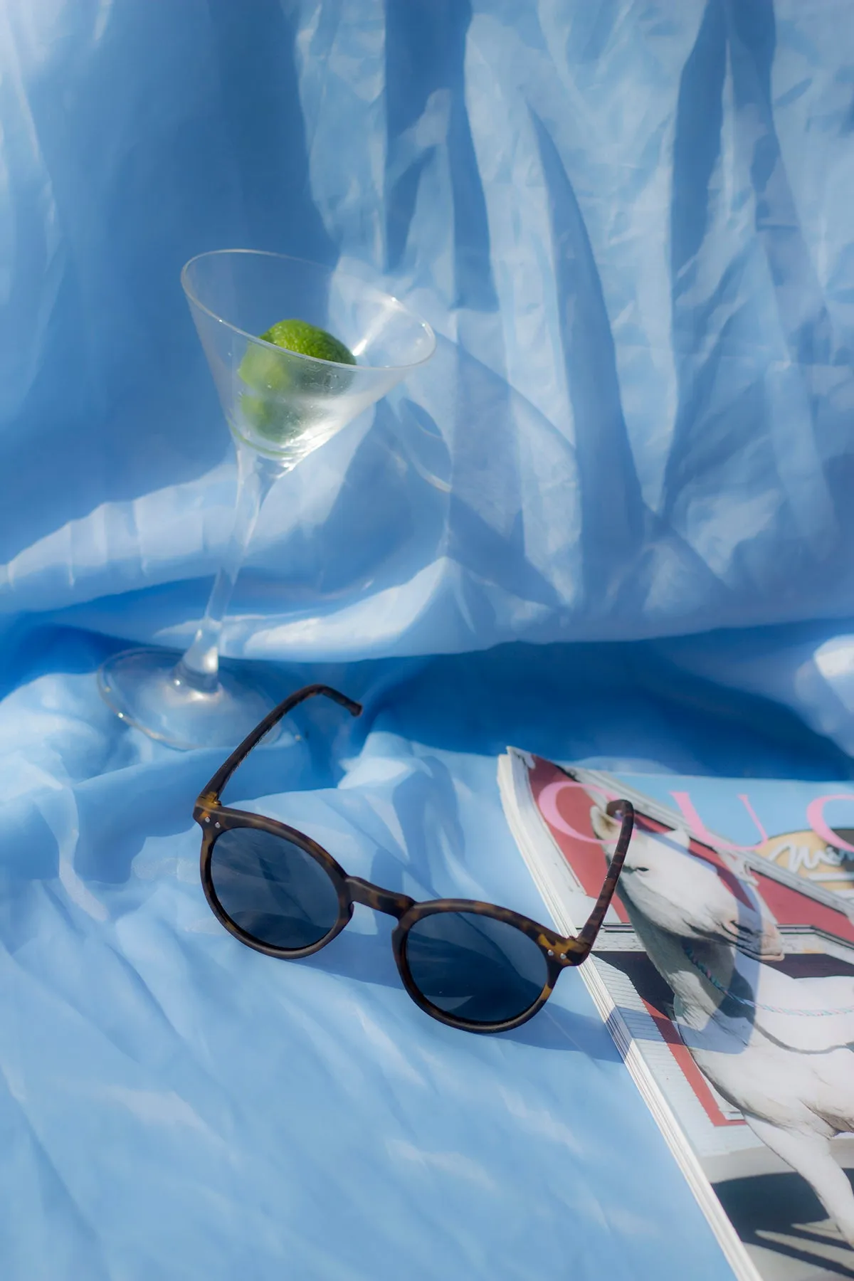Classic Round Keyhole Sunglasses