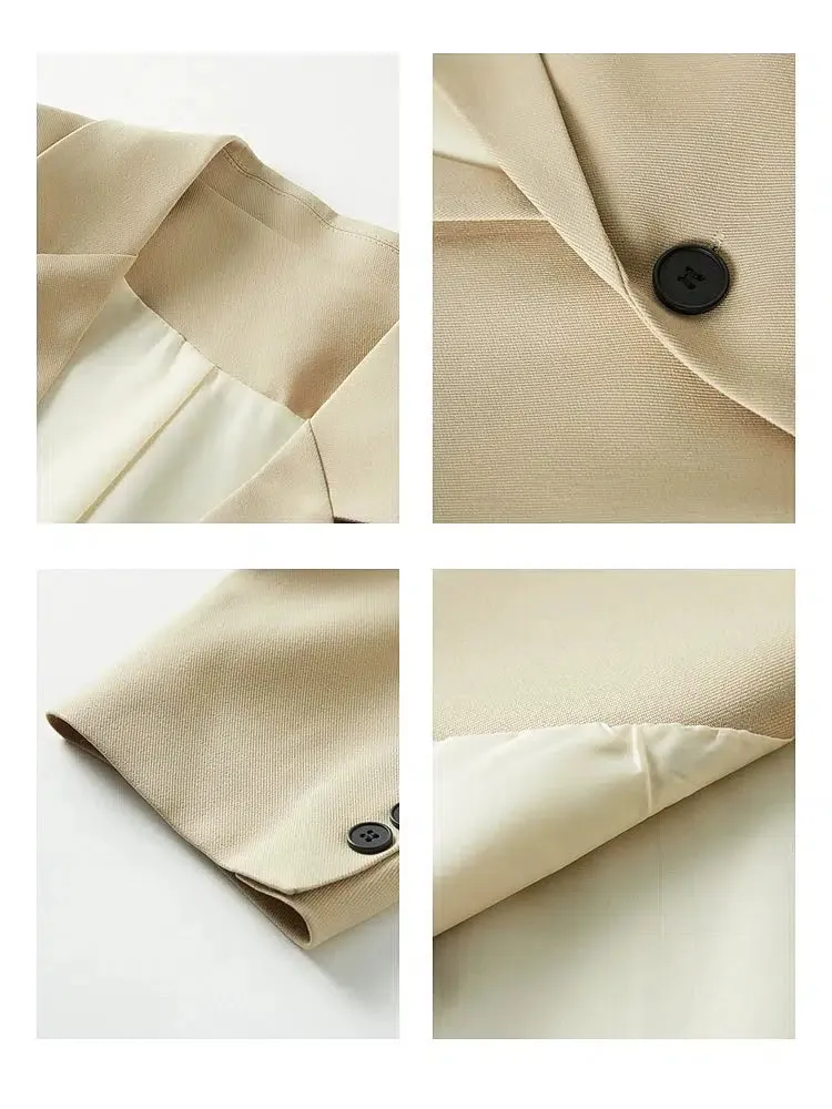 Classic Tailored Blazer Jacket