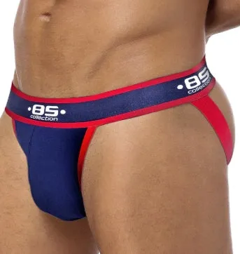 Club Jox 85 Collection Solid Pouch Blue Jockstrap