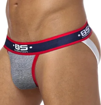 Club Jox  85 Collection Solid Pouch Grey Jockstrap