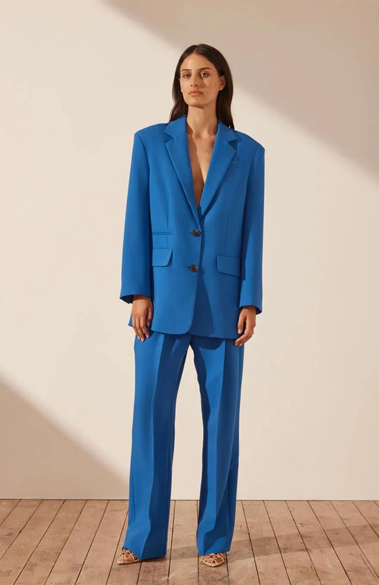 Cobalt Confidence | Blue Blazer Sets