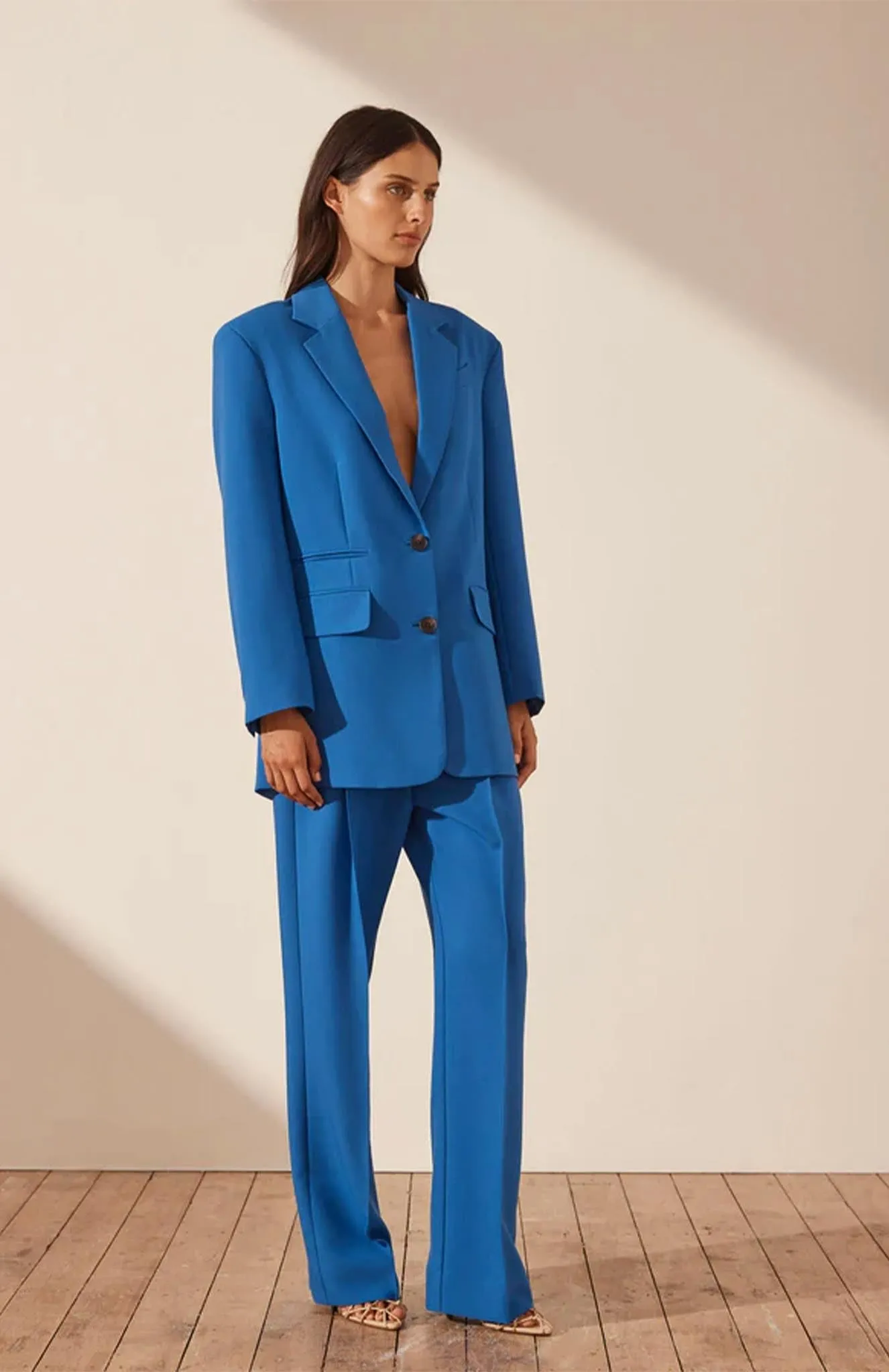 Cobalt Confidence | Blue Blazer Sets