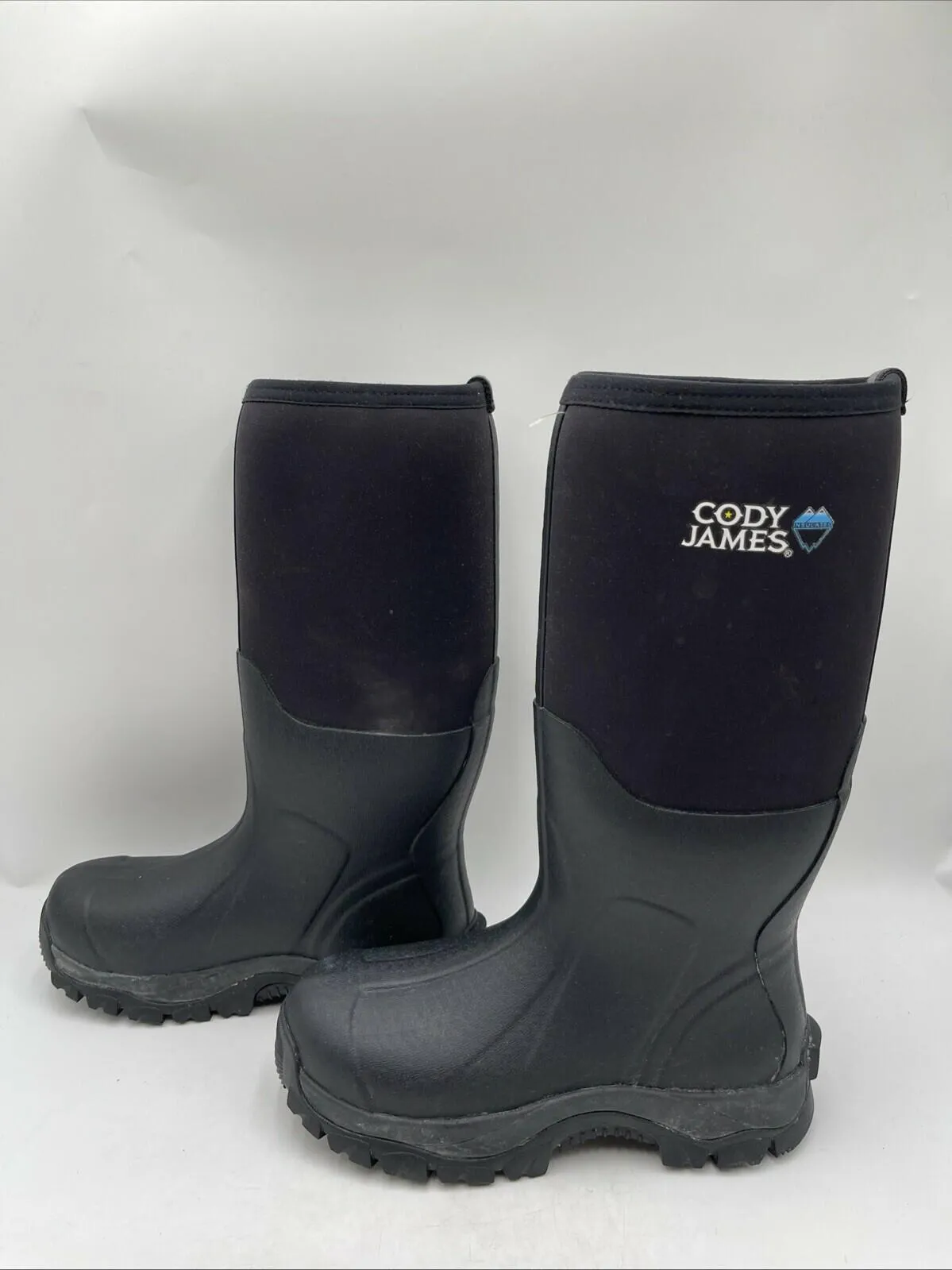 Cody James Men's Glacier Guard Insulated Rubber Boots Black Size 9D - Very Good