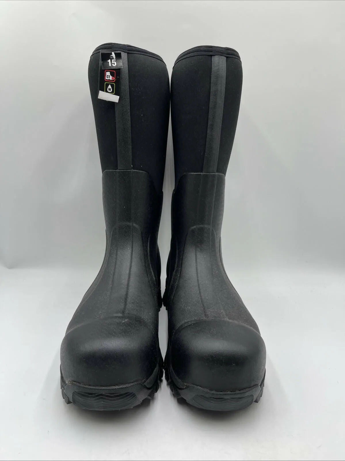 Cody James Men's Glacier Guard Insulated Rubber Boots Comp Toe Black Size 15D - Very Good