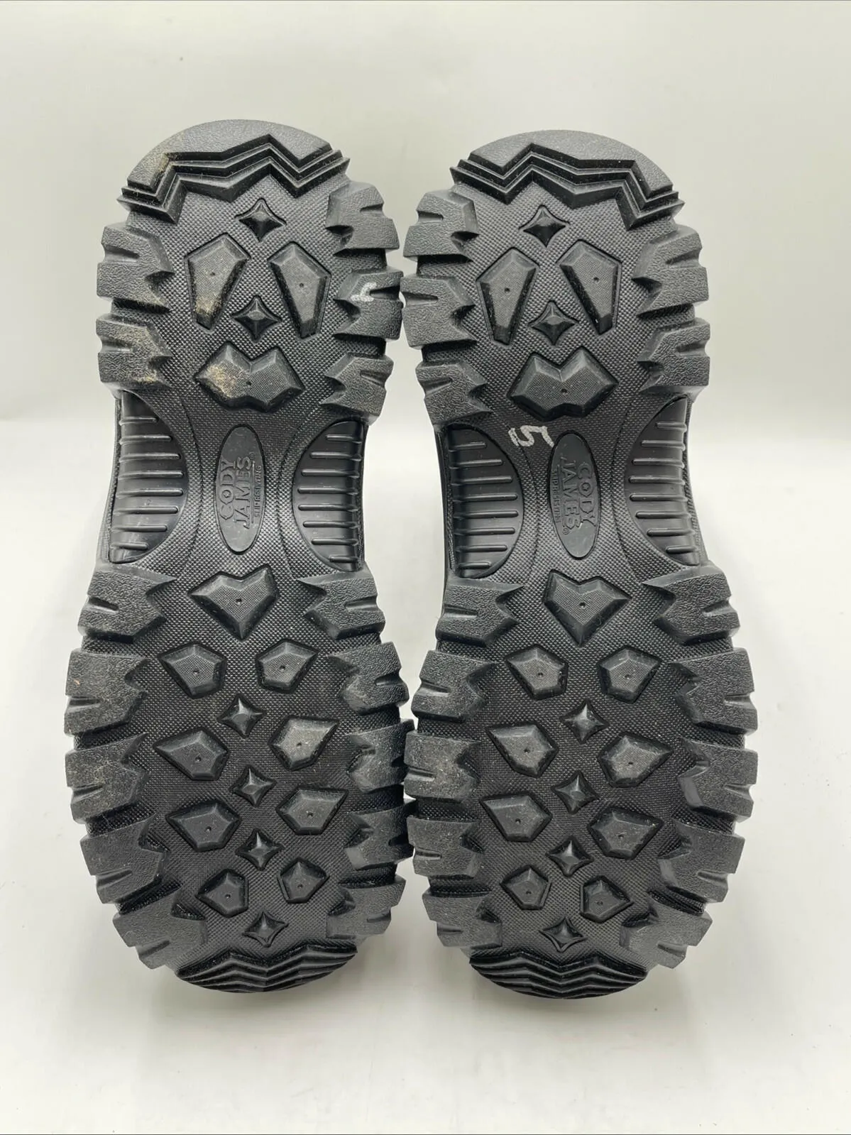 Cody James Men's Glacier Guard Insulated Rubber Boots Soft Toe Black Size 11D - Very Good