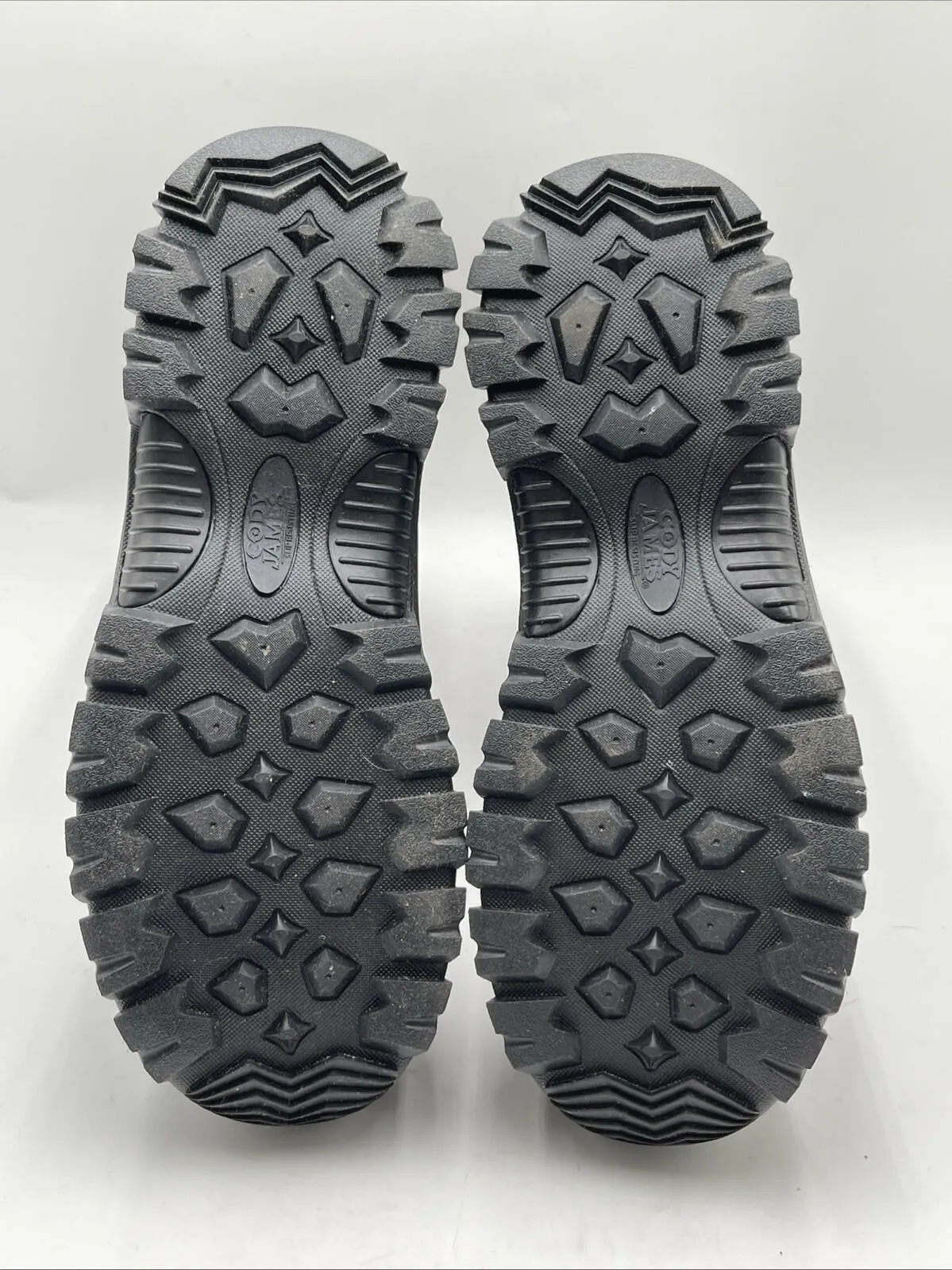 Cody James Men's Glacier Guard Insulated Rubber Comp Toe Boots Black Size 11D - Very Good